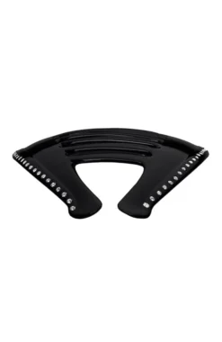 Belle Crystal Large Interlocking Comb Pair