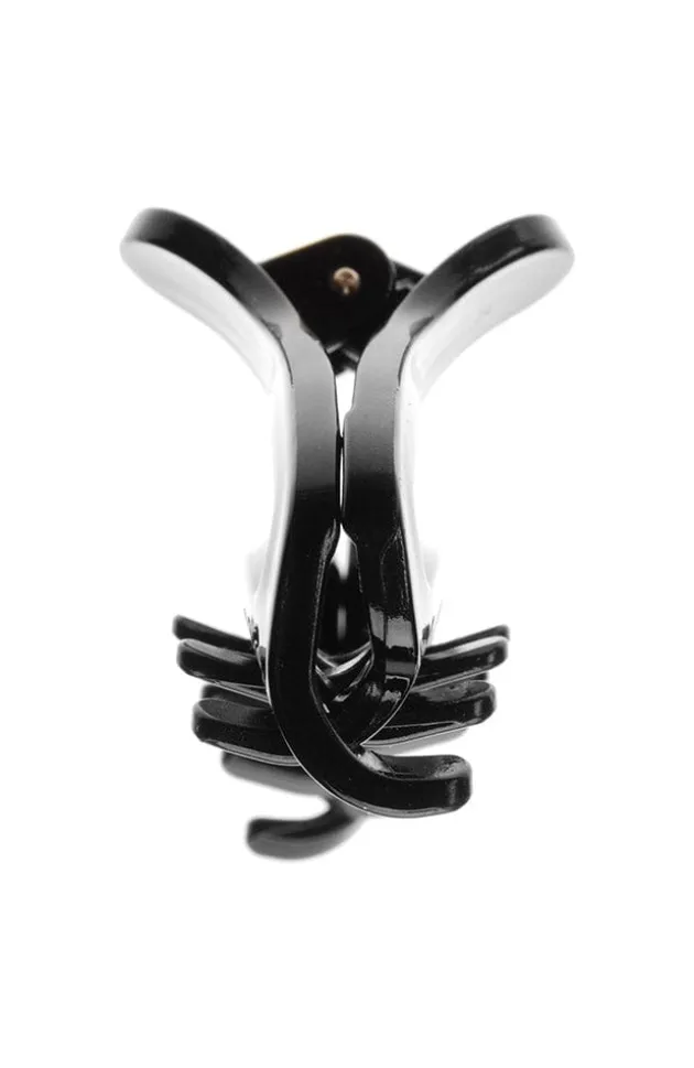 Belle Large Narrow Cutout Curve Claw Clip