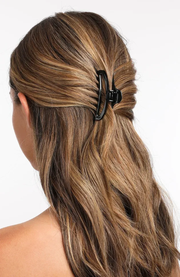 Belle Small Narrow Cutout Curve Claw Clip