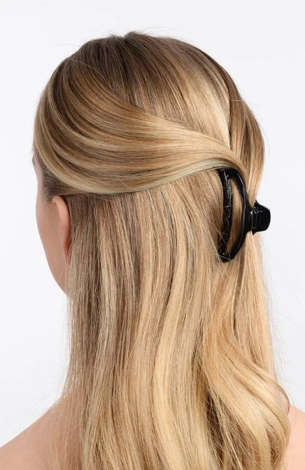 Belle Small Narrow Cutout Curve Claw Clip