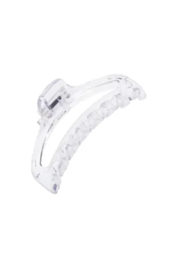 Belle Small Narrow Cutout Curve Claw Clip