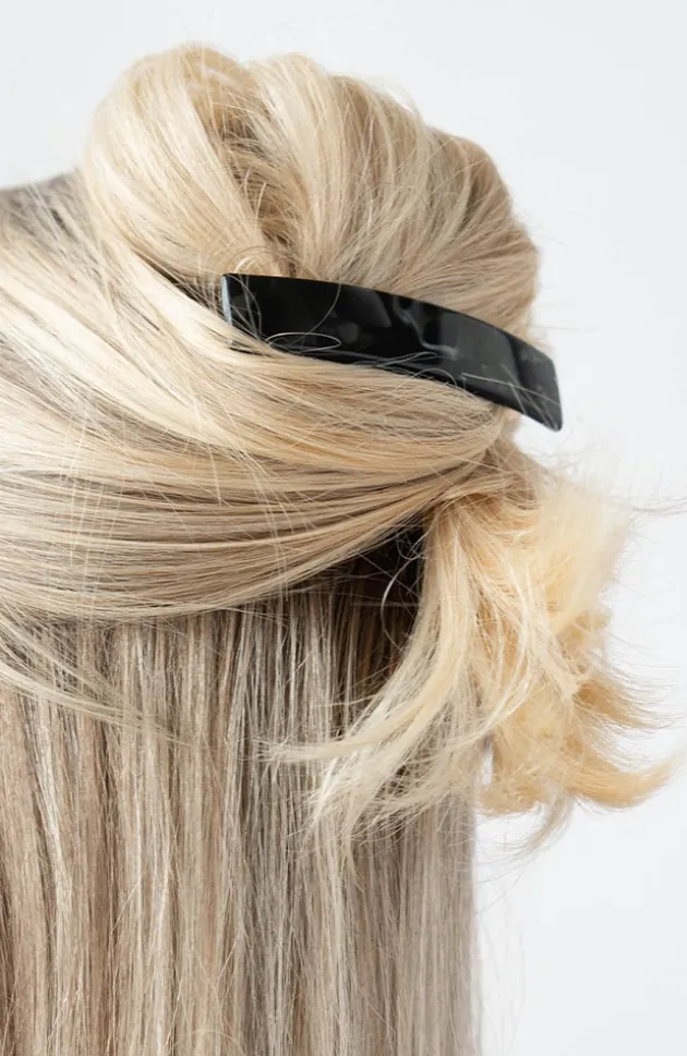Classic Rectangle Barrette - French Classic