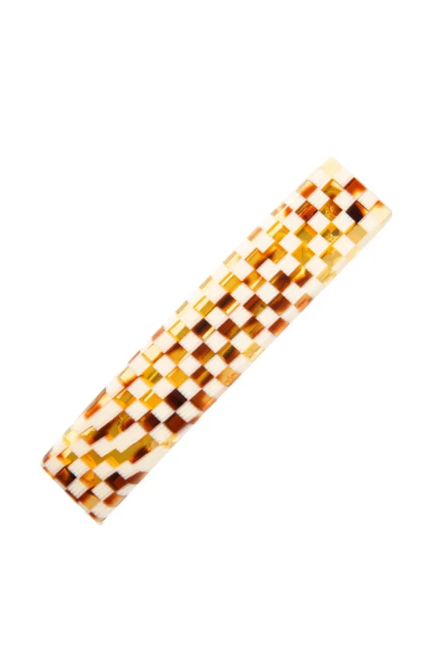 Classic Rectangle Barrette - French Classic