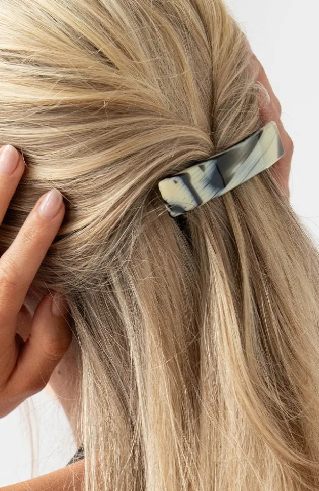 Classic Rectangle Barrette - French Classic