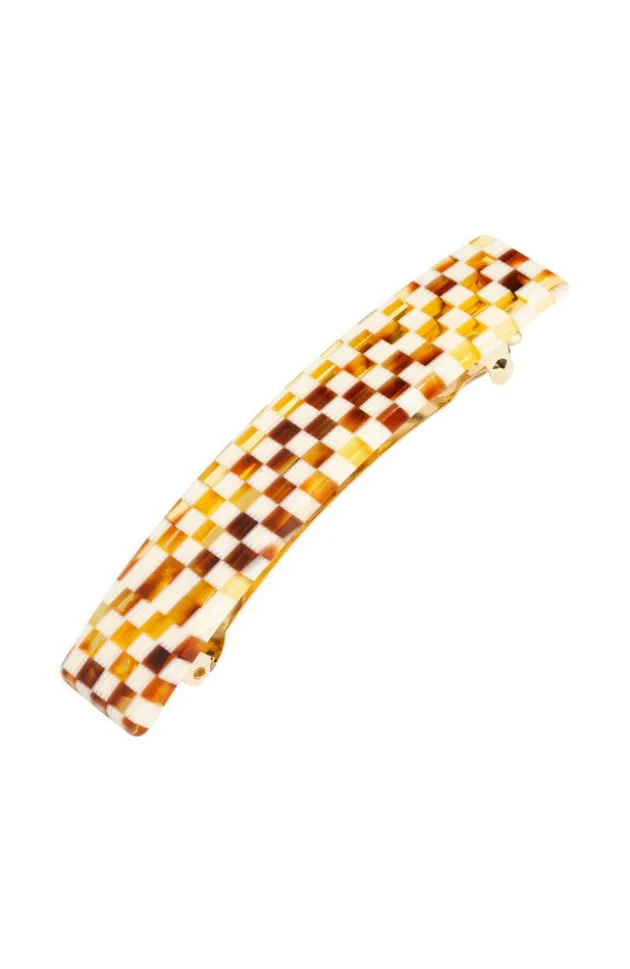 Classic Rectangle Barrette - French Classic
