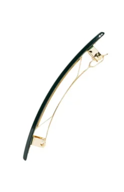 Classic Rectangle Barrette - Opale