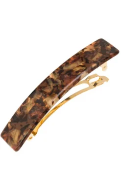 Classic Rectangle Barrette - Pavlova