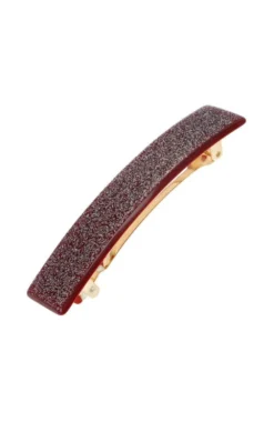 Classic Rectangle Barrette - Shimmer
