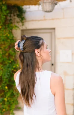 Couture Claw Clip - Denim