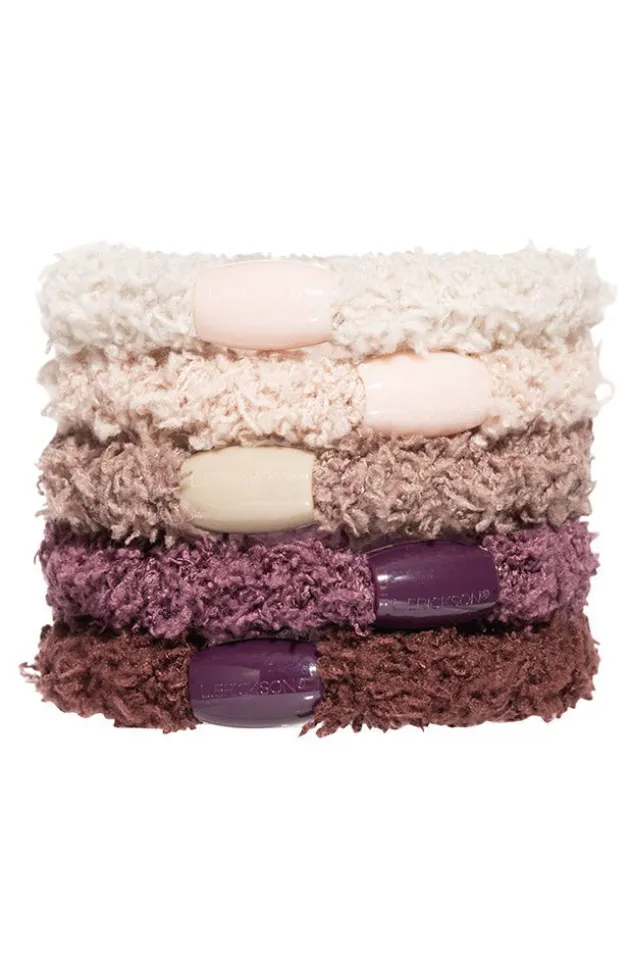 Cozy Pony, 5 Pack Soft Hair Ties