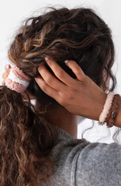 Cozy Pony, 5 Pack Soft Hair Ties