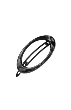Cutout Oval Plastic Tige Boule Barrette - Classic