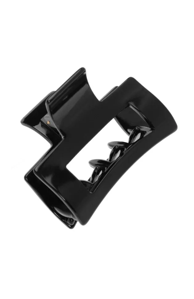 Cutout Rectangle Claw Clip - Classic