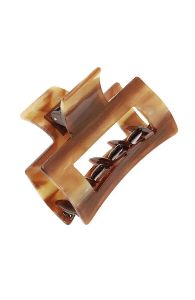 Cutout Rectangle Claw Clip - Classic