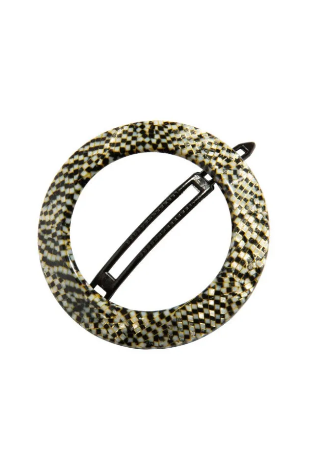 Eloise Round Cutout Plastic Tige Boule - Classic