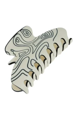 Fiorella Claw Clip - Abstract