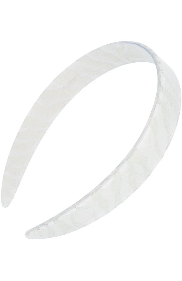 3/4" Headband - Metallic Zebra