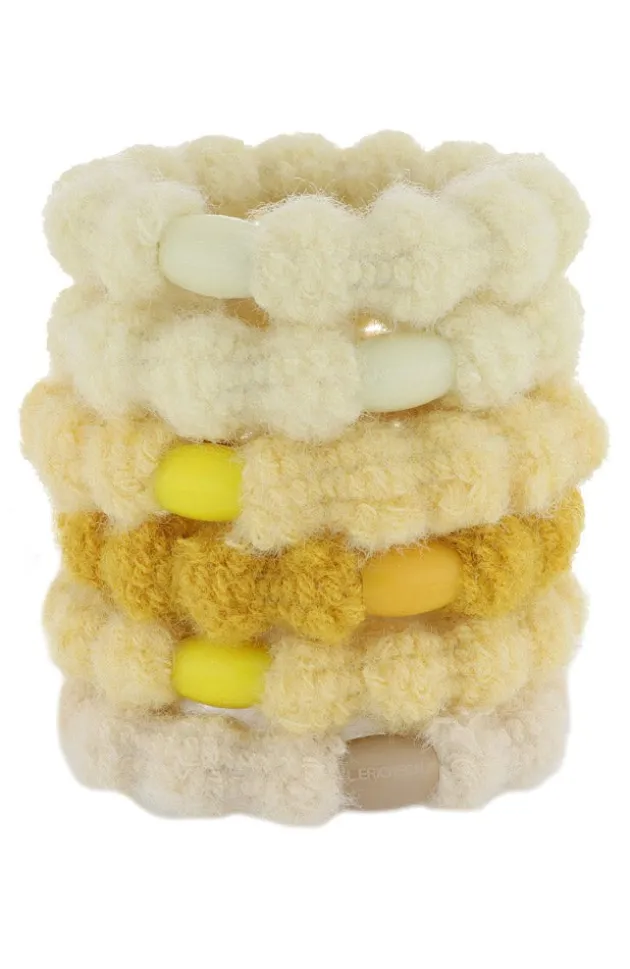 Knit Pony, 6 Pack Soft Hair Ties