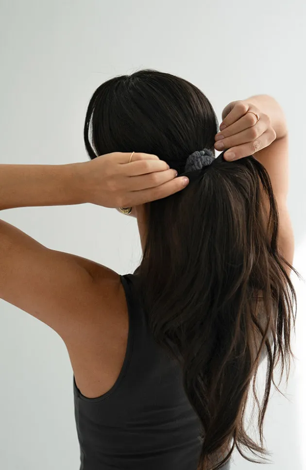 Knit Pony, 6 Pack Soft Hair Ties