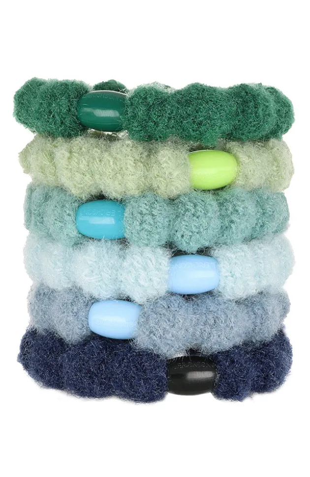 Knit Pony, 6 Pack Soft Hair Ties