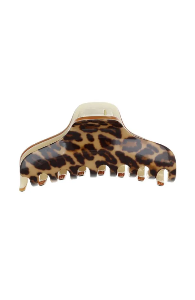 Large Claw Clip - Leopard