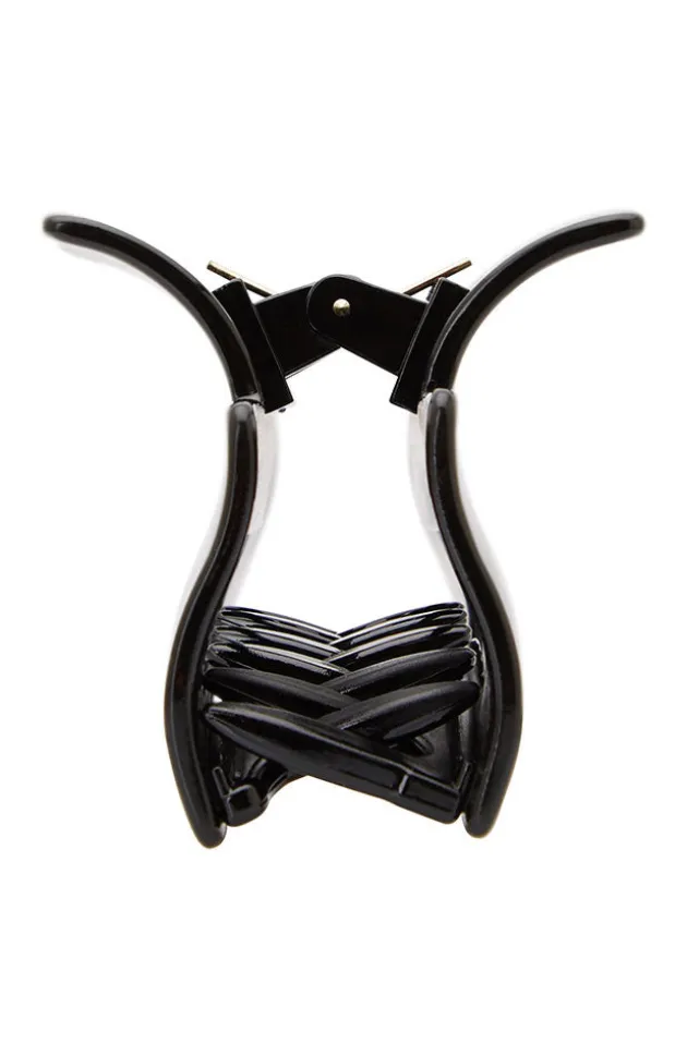 Large Cutout Rectangle Claw Clip - Classic