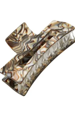 Large Cutout Rectangle Claw Clip - Classic