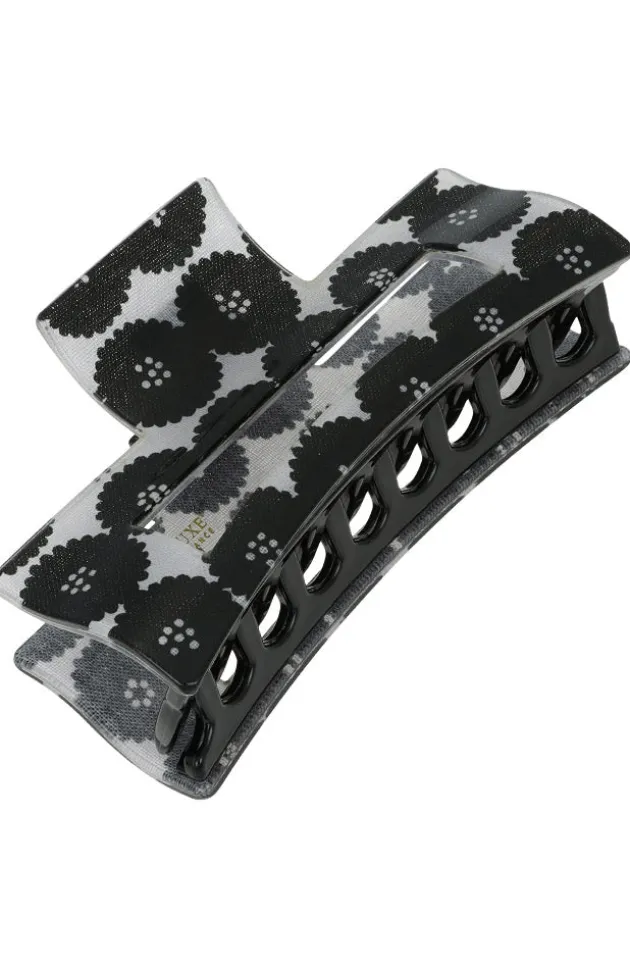 Large Cutout Rectangle Claw Clip - Dynamo
