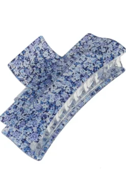 Large Cutout Rectangle Claw Clip - Ashton