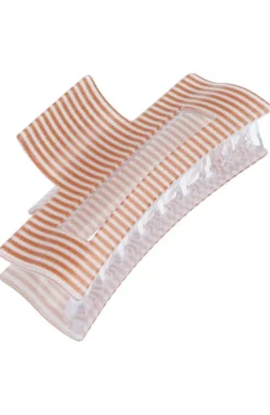Large Cutout Rectangle Claw Clip - Kendall