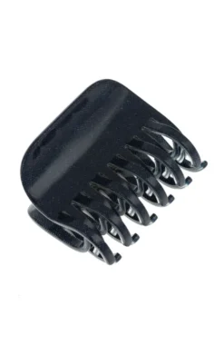 Large Double Tooth Claw Clip - Denim
