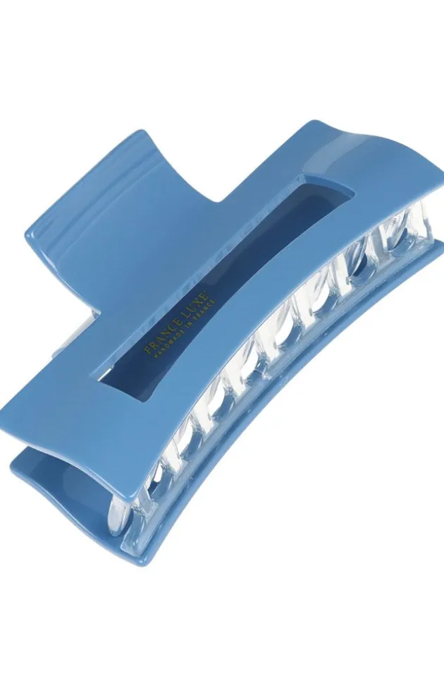 Large Rectangle Cutout Claw Clip - Solid