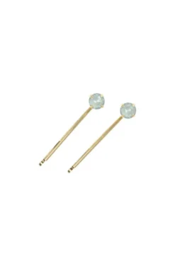 Little Gem Crystal Bobby Pin Pair