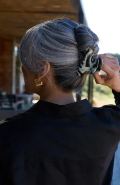Medium Couture Claw Clip - French Classic