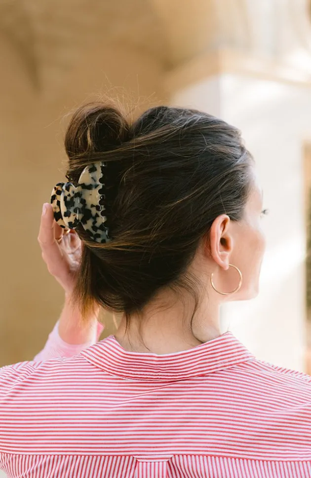 Medium Couture Claw Clip - French Classic
