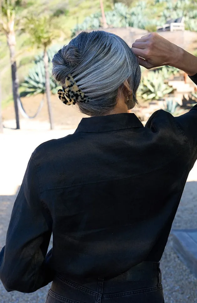 Medium Couture Claw Clip - French Classic