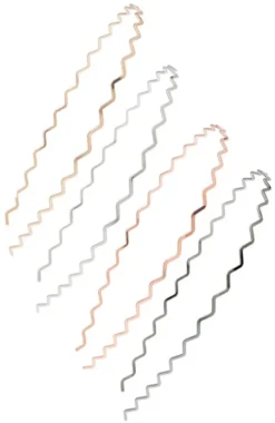 Metal Wave Headband 4-Pack