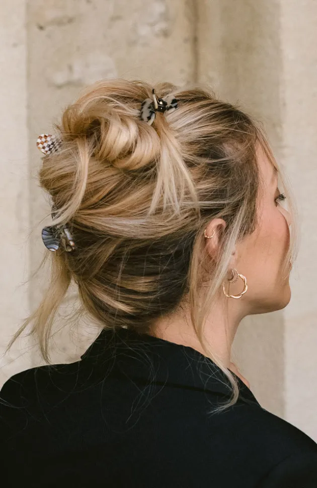 Mini Couture Claw Clip - French Classic