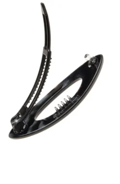 Mini Cutout Oval Plastic Tige Boule Barrette - Classic