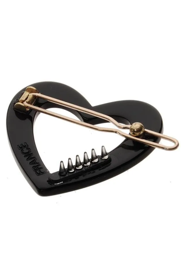Mini Heart Tige Boule Barrette - Classic