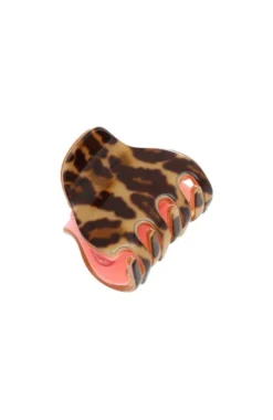 Mini Jupiter Claw Clip - Leopard