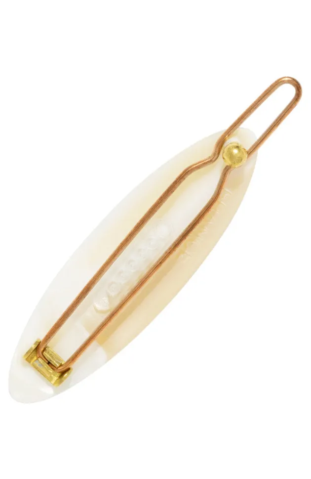 Mini Oblong Tige Boule Barrette - Classic