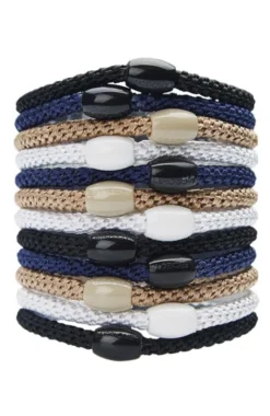 Narrow Grab & Go Pony, 12 Hair Ties