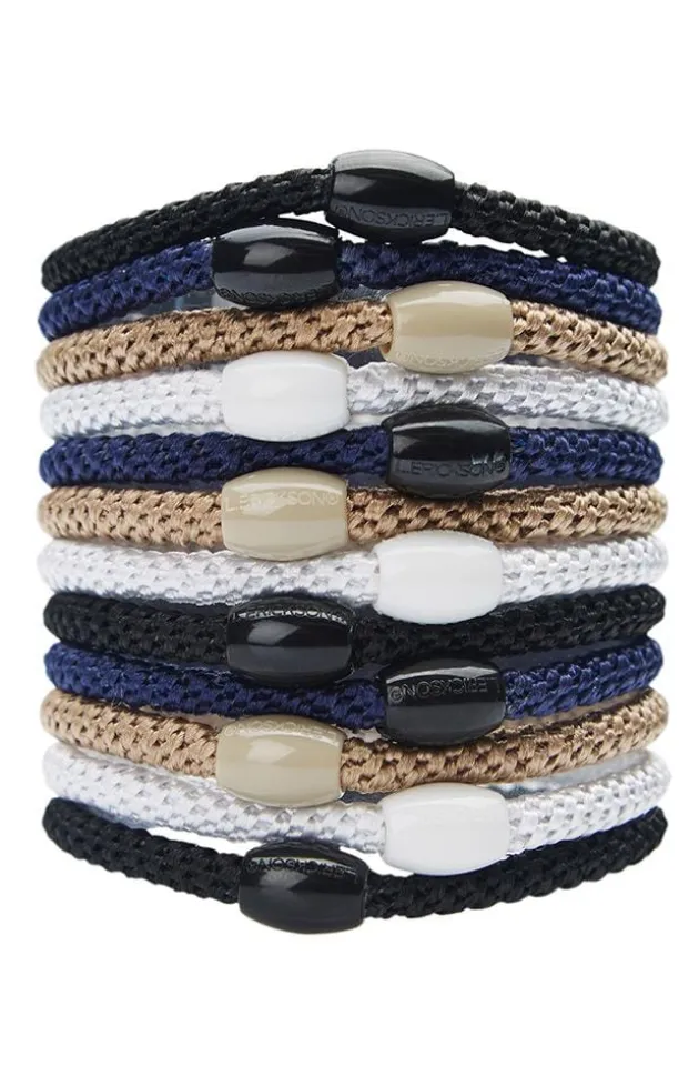 Narrow Grab & Go Pony, 12 Hair Ties