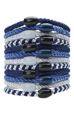 Narrow Grab & Go Pony, 12 Hair Ties