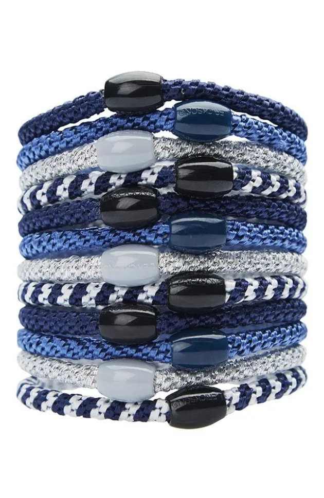 Narrow Grab & Go Pony, 12 Hair Ties