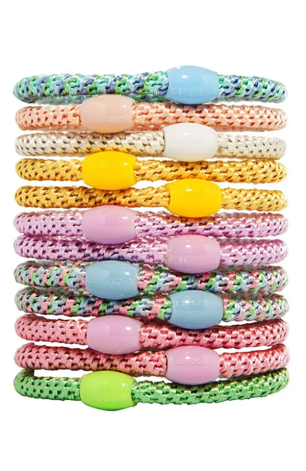 Narrow Grab & Go Pony, 12 Hair Ties
