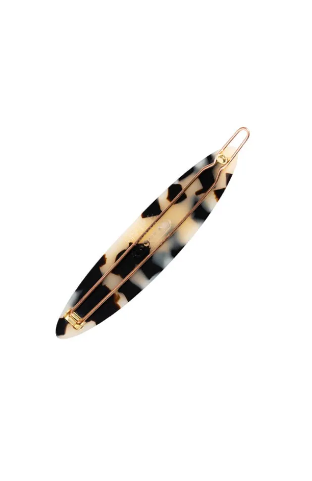Oblong Tige Boule Barrette - Classic