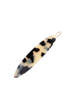 Oblong Tige Boule Barrette - Classic