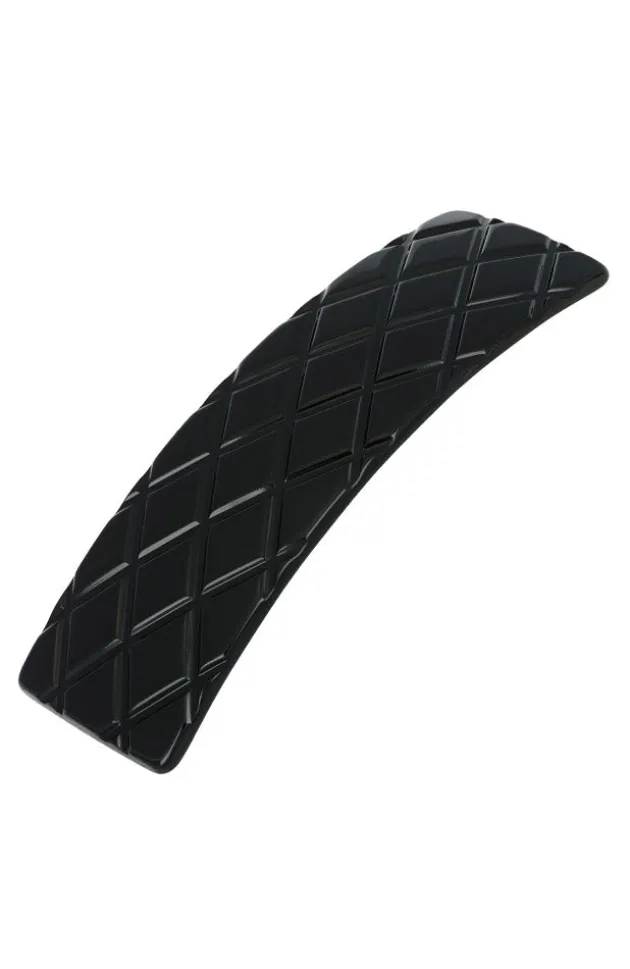 Quilted Rectangle Barrette - Classic